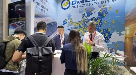 From Shanghai to Europe: The First Images of One Express at Transport Logistic China 2026!